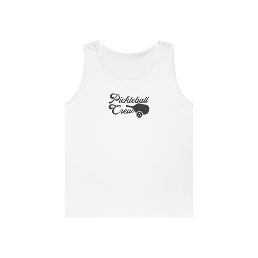 Women's Eye-Catching Pickleball Tank Top - Pickleball Crew White