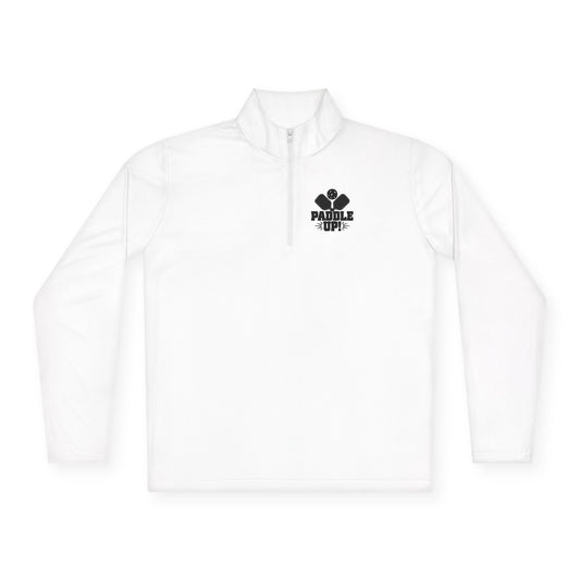 Men's Cool Pickleball Pullover - Paddle Up White