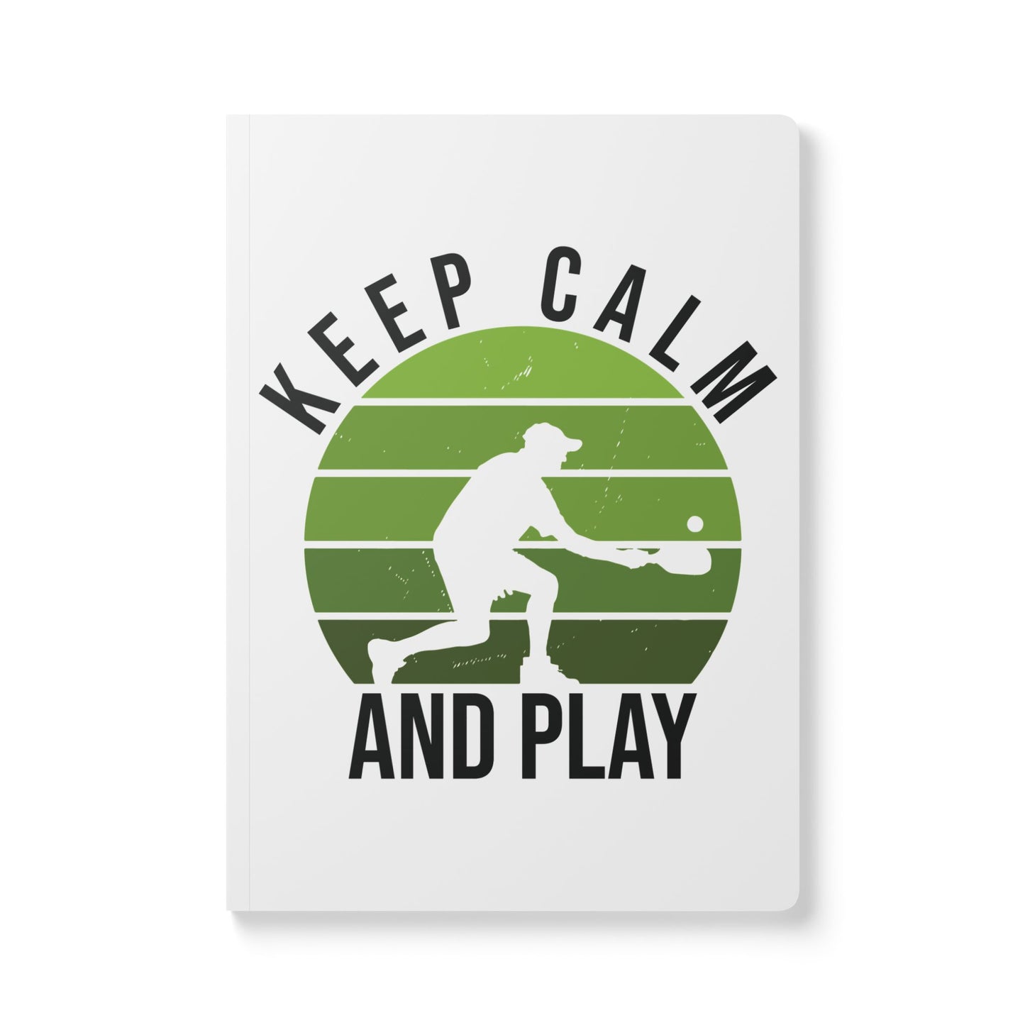 Pickleball Stylish Journal - Keep Calm and Play 100 pages (50 sheets)