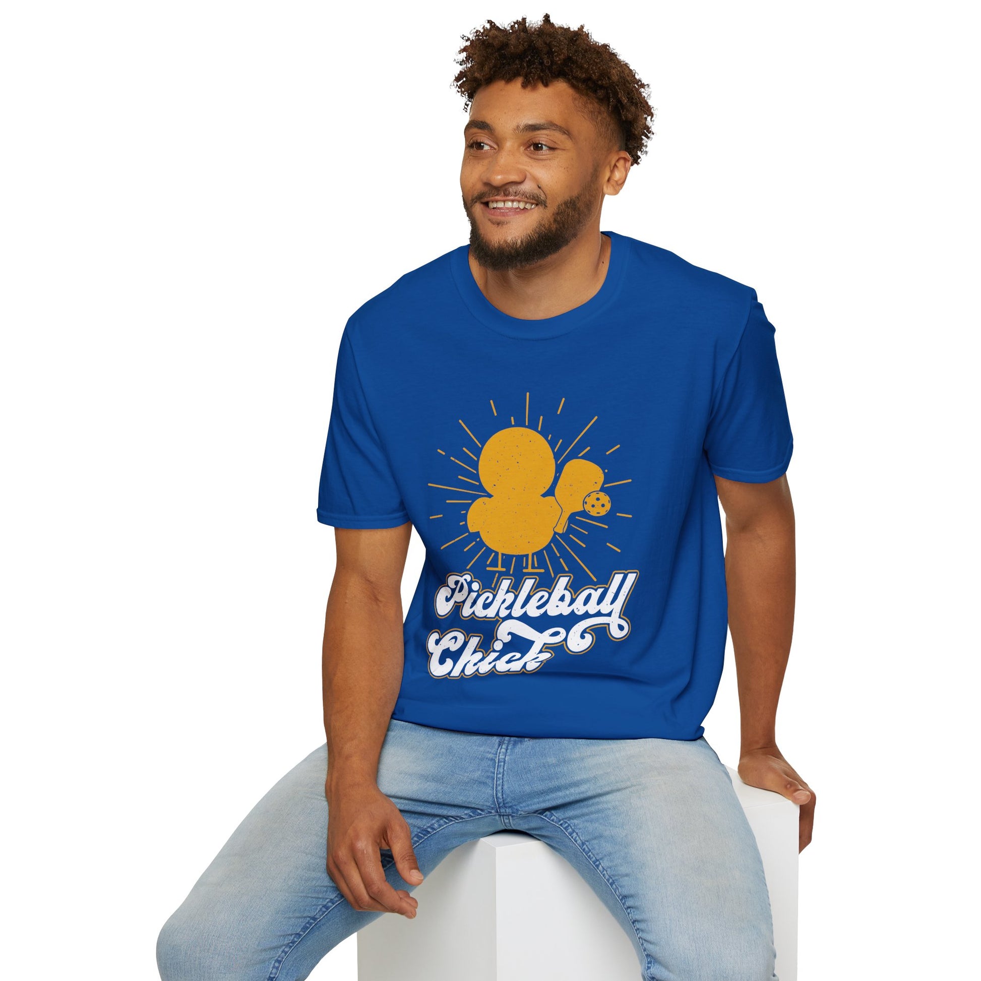 Men's Funny Pickleball T-shirt - Pickleball Chick
