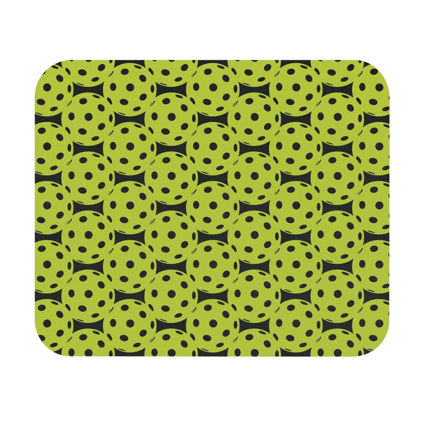 Pickleball Fun Mouse pad - Pickleball Ball Black