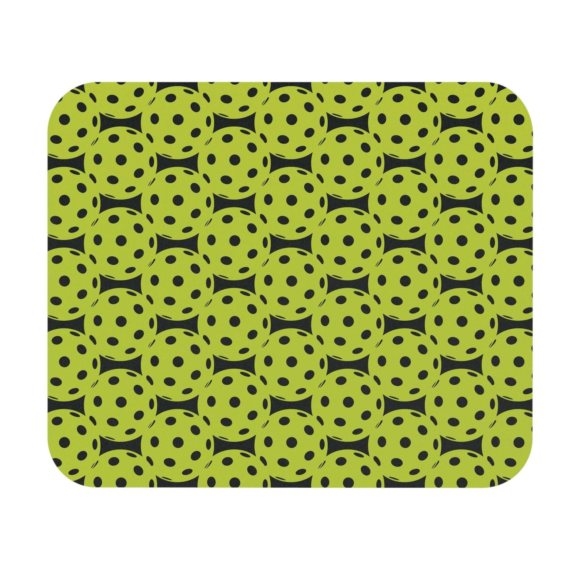 Pickleball Fun Mouse pad - Pickleball Ball Black