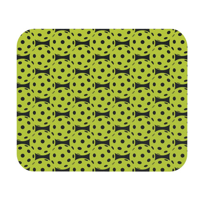 Pickleball Fun Mouse pad - Pickleball Ball Black