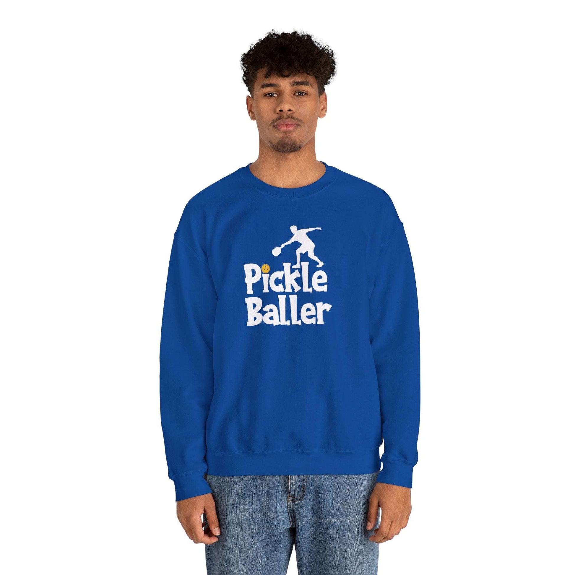 Men's Soft Pickleball Sweatshirt - Pickle Baller