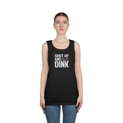 Women's Lightweight Pickleball Tank Top - Shut Up and Dink