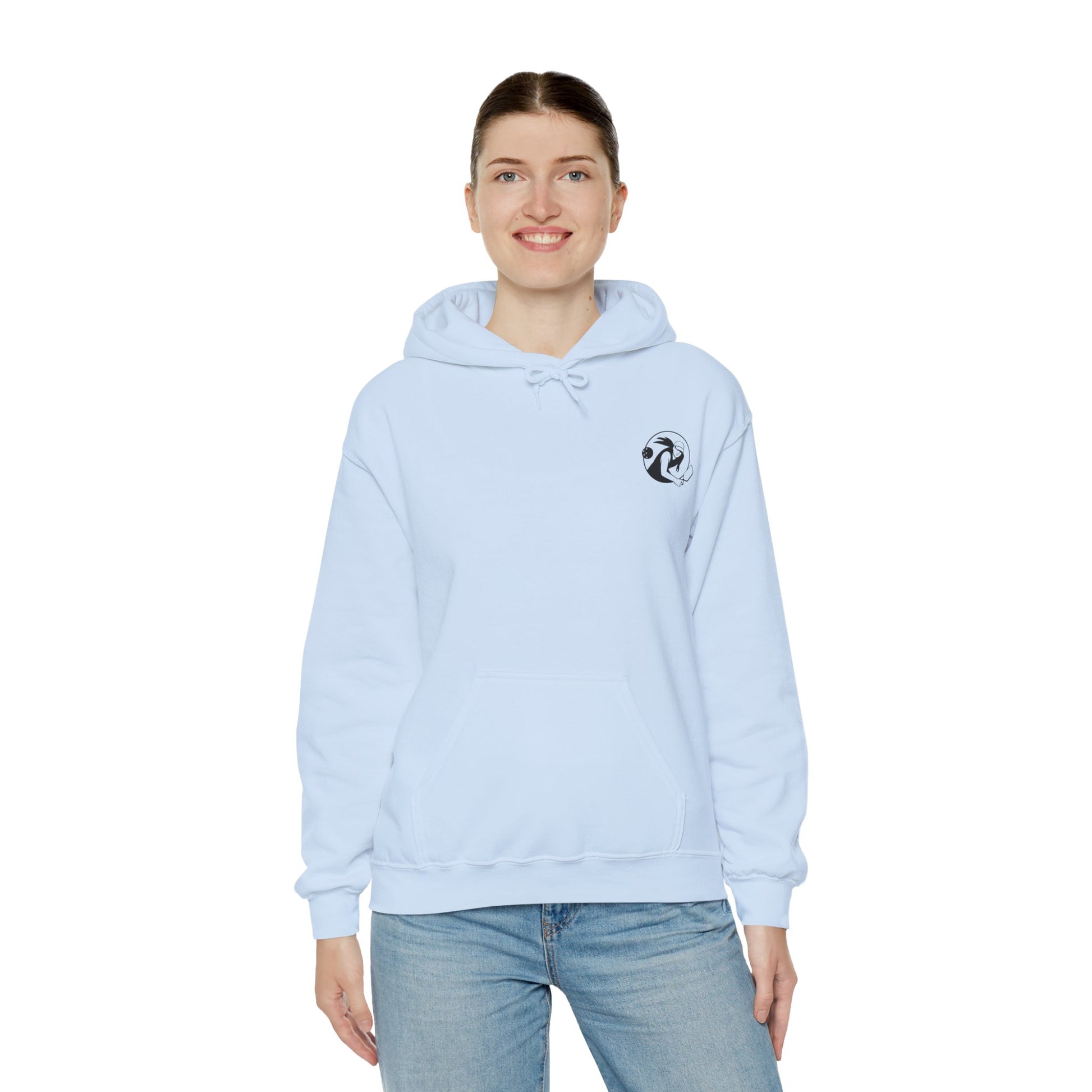 Women's Lightweight Pickleball Hoodie - Happy People Play Pickleball