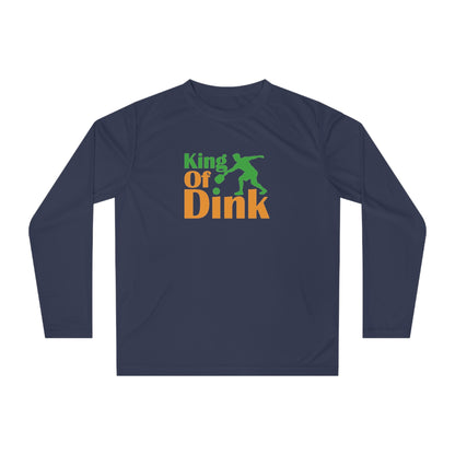 Men's Durable Pickleball Long Sleeves top - King of Dink Navy