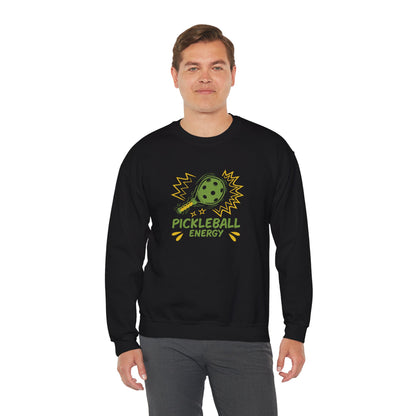 Men's Stylish Pickleball Sweatshirt - Pickleball Energy