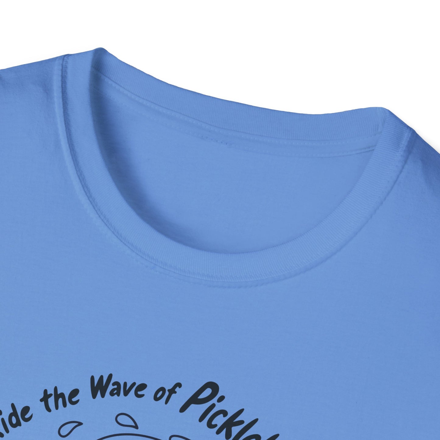 Men's Comfy Pickleball T-shirt - Ride the Wave of Pickleball