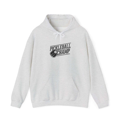 Men's Stylish Pickleball Hoodie - Pickleball Champ Gray