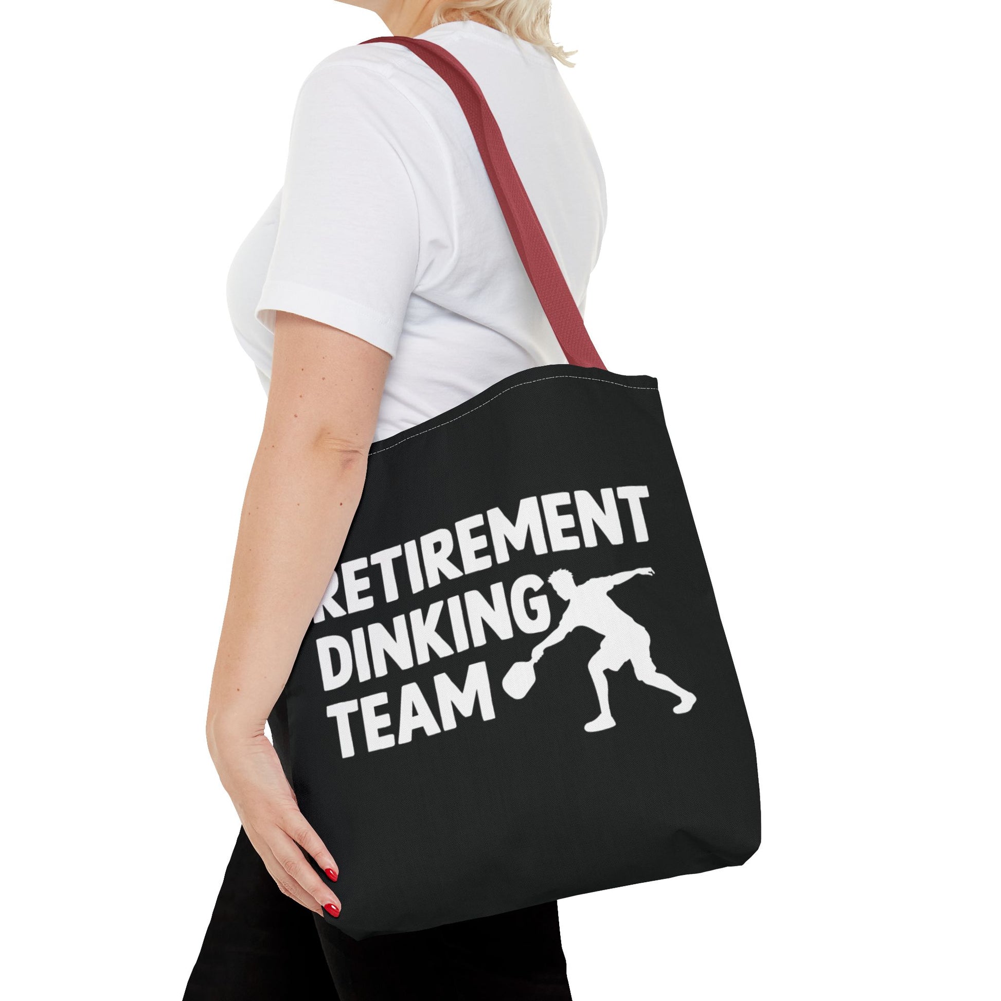 Pickleball Funny Tote Bag - Retirement Dinking Team