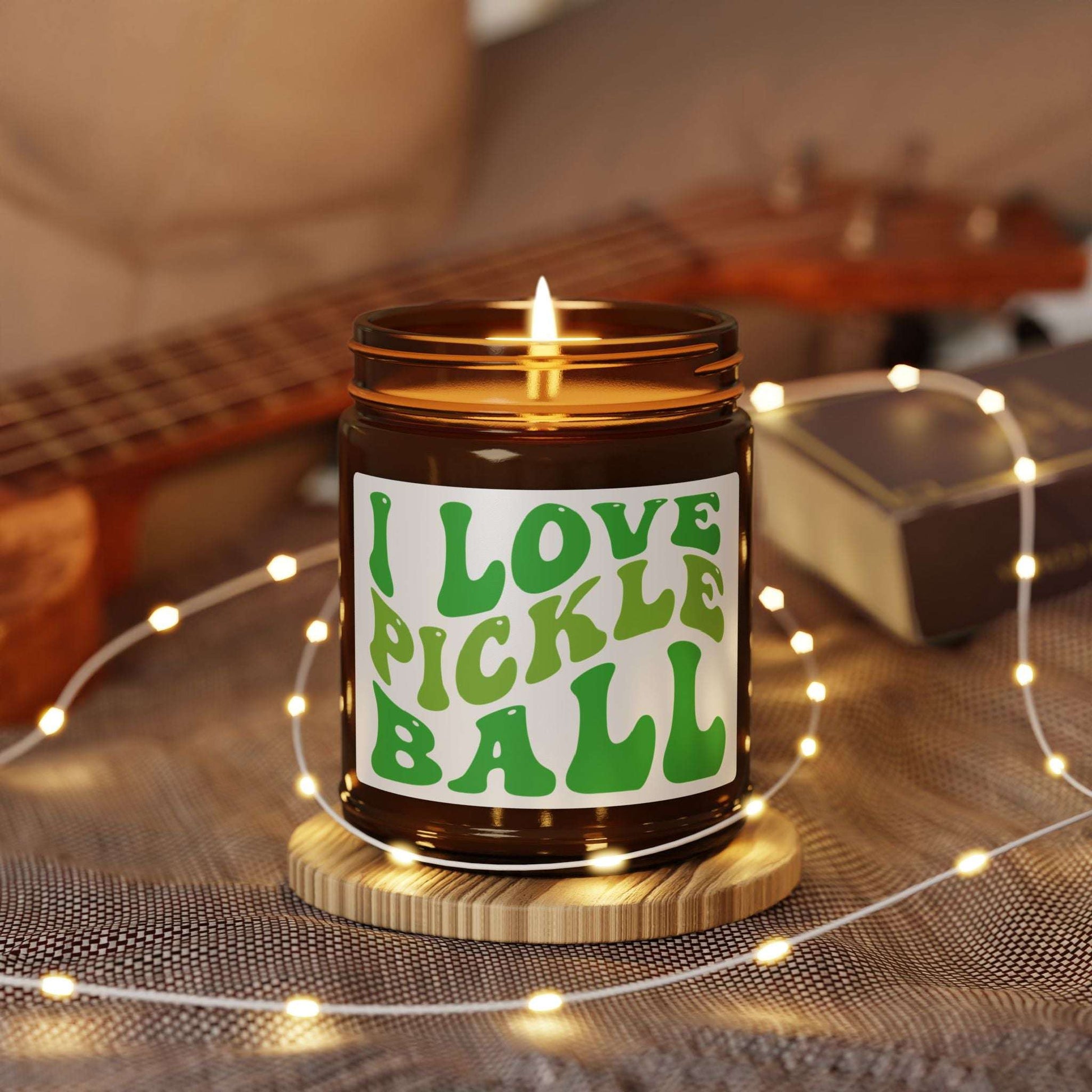 Pickleball Delightful Candle - I Love Pickleball