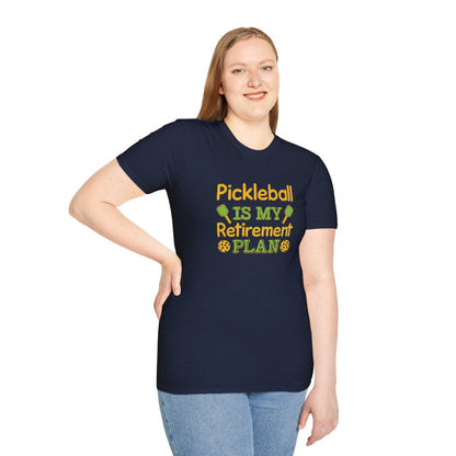 Women's Playful Pickleball T-shirt - Pickleball Is My Retirement Plan