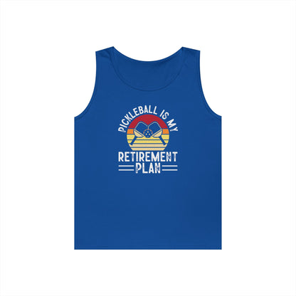 Women's Unique Pickleball Tank Top - Pickleball Is My Retirement Plan Royal