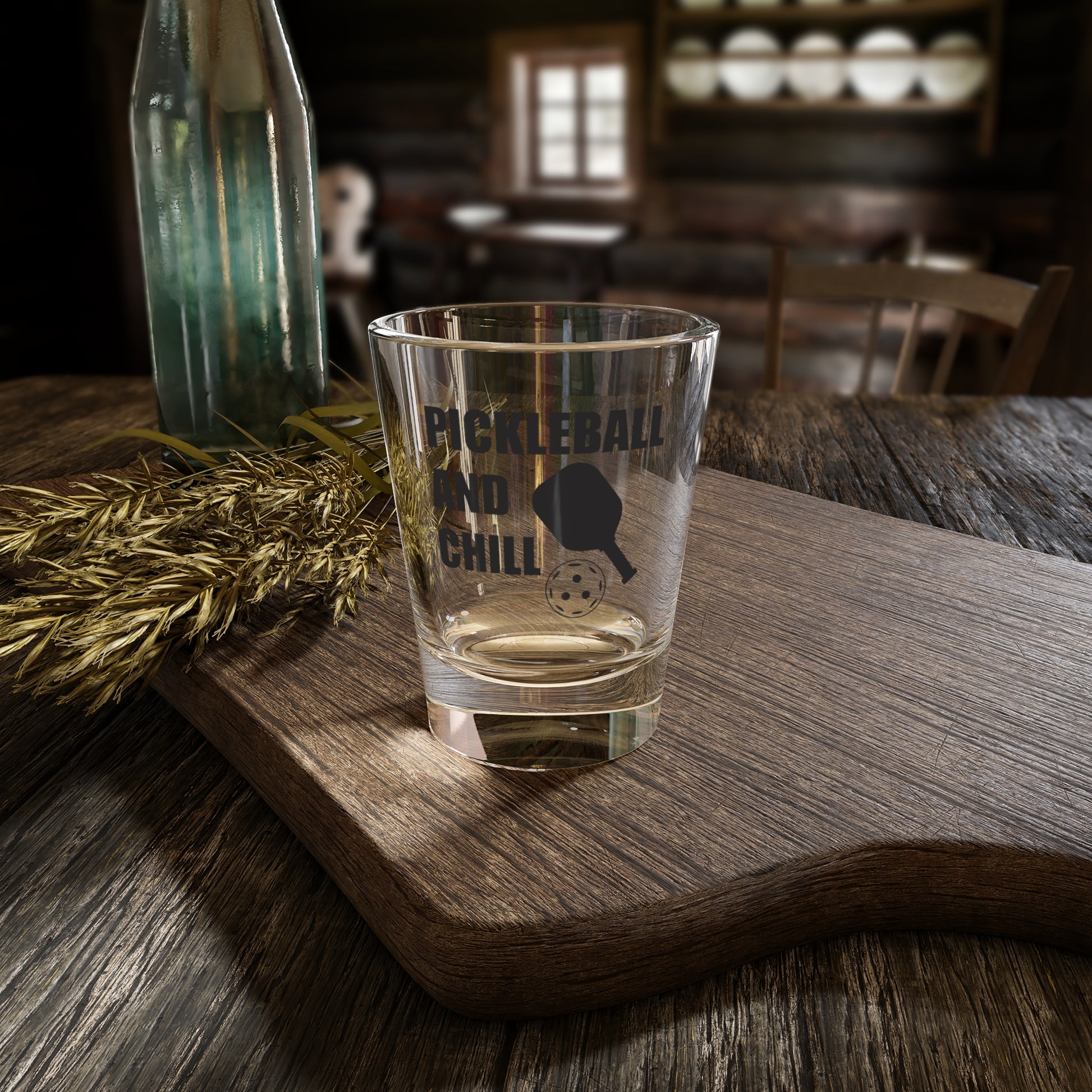 Pickleball Fun Shot Glass - Pickleball and Chill