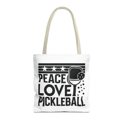 Pickleball Bold Tote Bag - Peace Love Pickleball