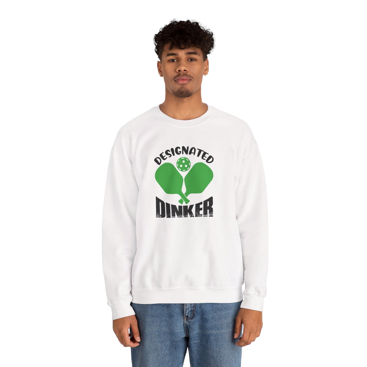 Men's Comfy Pickleball Sweatshirt - Designated Dinker