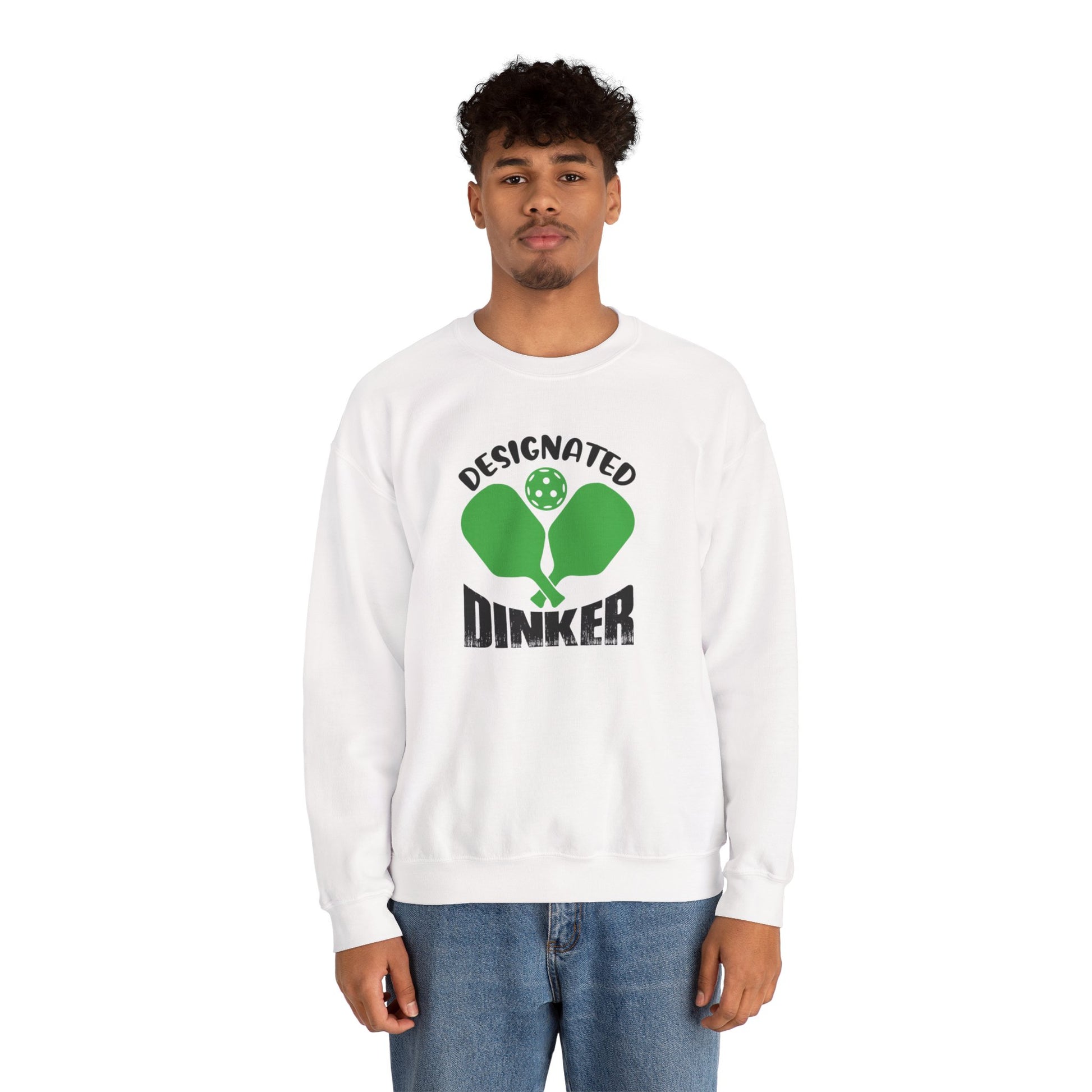 Men's Comfy Pickleball Sweatshirt - Designated Dinker