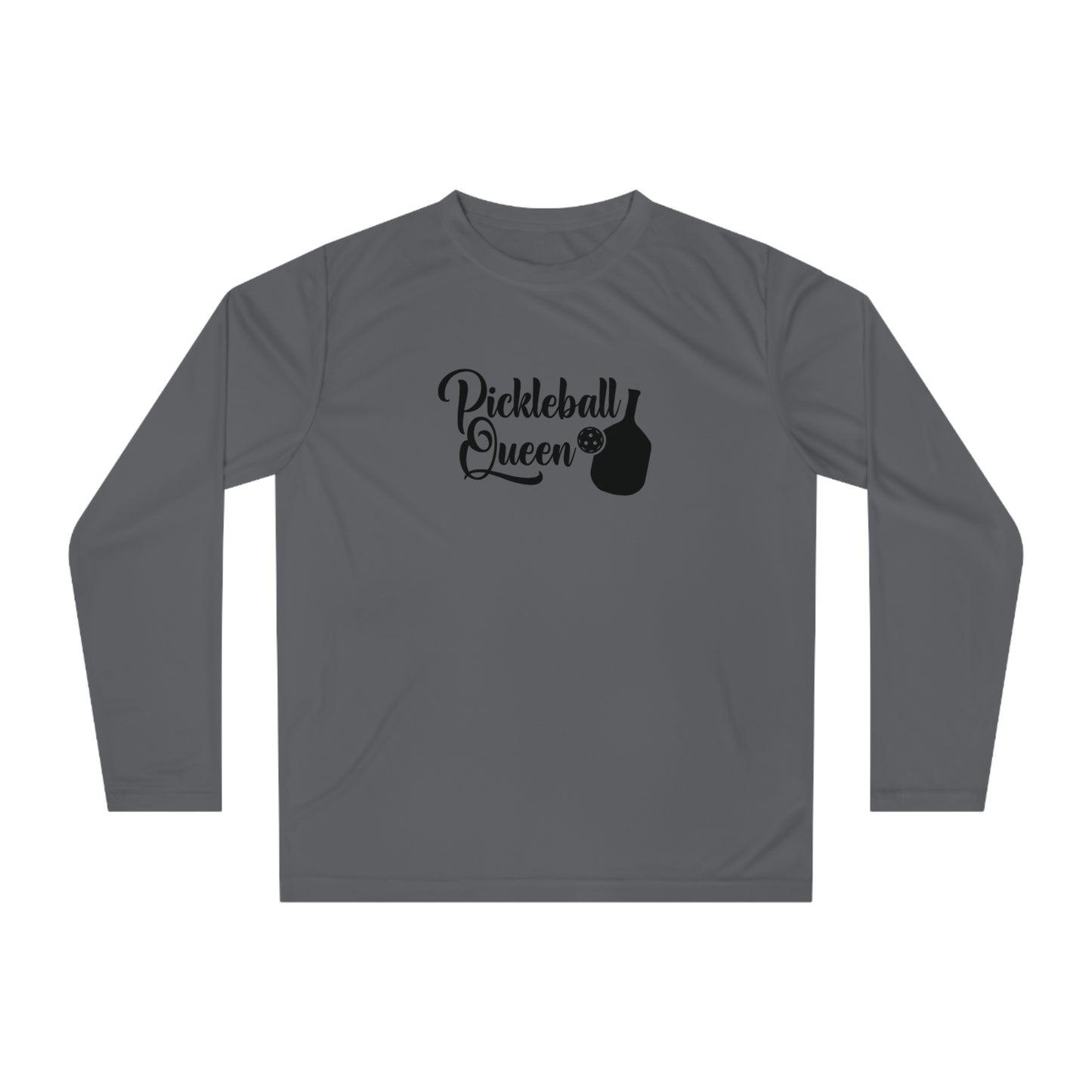 Women's Practical Pickleball Long Sleeves top - Pickleball Queen Gray