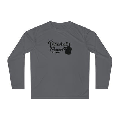 Women's Practical Pickleball Long Sleeves top - Pickleball Queen Gray