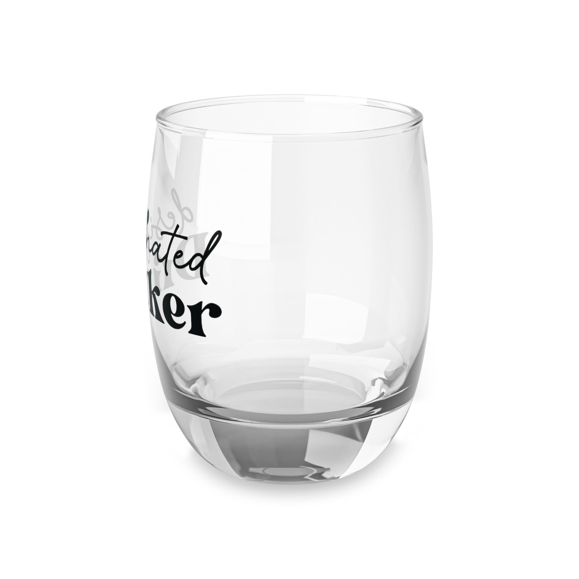 Pickleball Playful Whiskey Glass - designated drinker