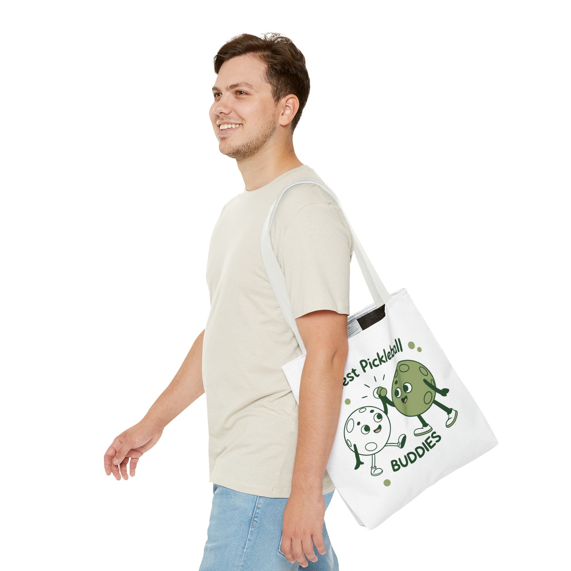 Pickleball Cute Tote Bag - Best Pickleball Buddies