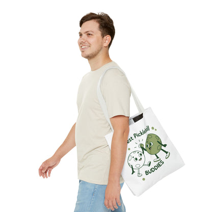 Pickleball Cute Tote Bag - Best Pickleball Buddies