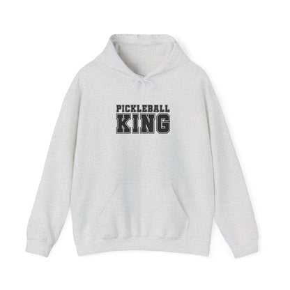 Men's Lightweight Pickleball Hoodie - Pickleball King Grey
