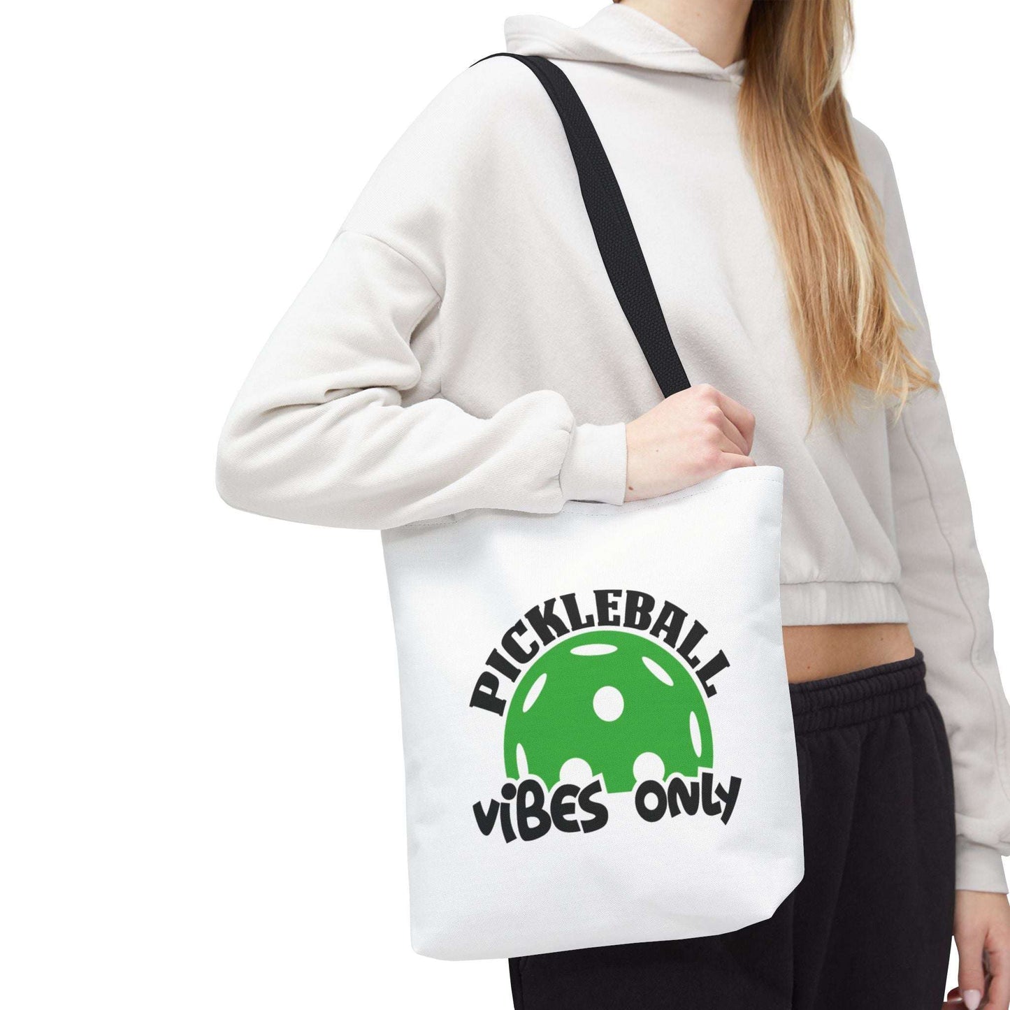 Pickleball Durable Tote Bag - Pickleball Vibes Only