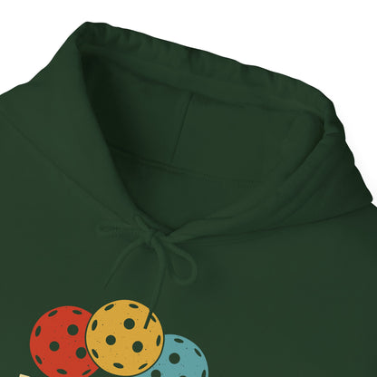 Men's Cool Pickleball Hoodie - Trio Pickleball Retro