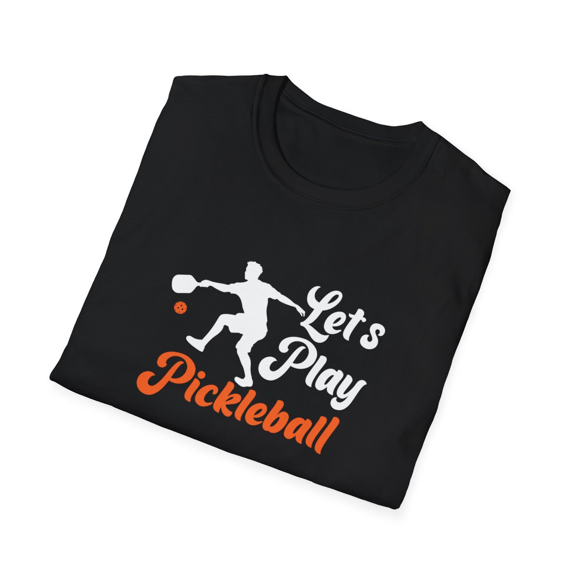 Women's Durable Pickleball T-shirt - Let's Play Pickleball