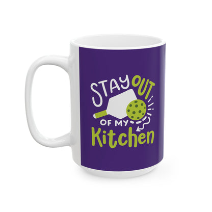 Pickleball Cute Mug - Stay Out of My Kitchen