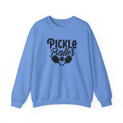 Men's Stylish Pickleball Sweatshirt - Pickleballer Blue