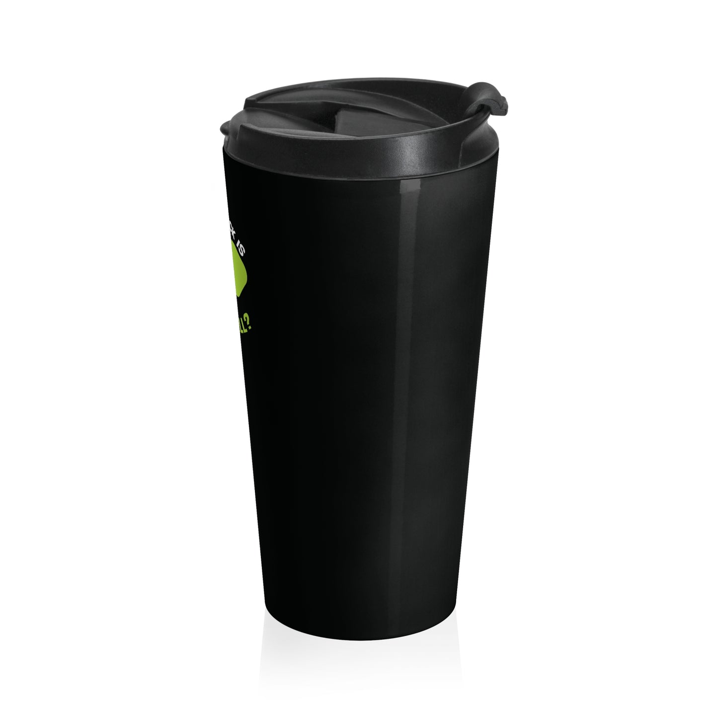 Pickleball Quirky Travel Mug - What the Heck Is Pickleball?