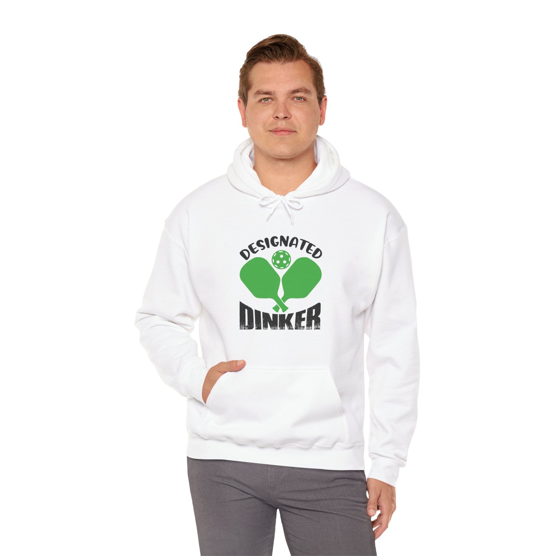 Men's Playful Pickleball Hoodie - Designated Dinker