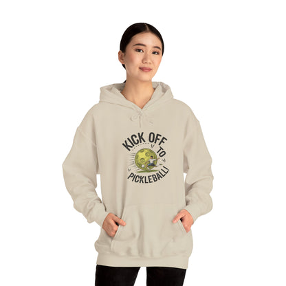 Women's Comfy Pickleball Hoodie - Kick Off to Pickleball