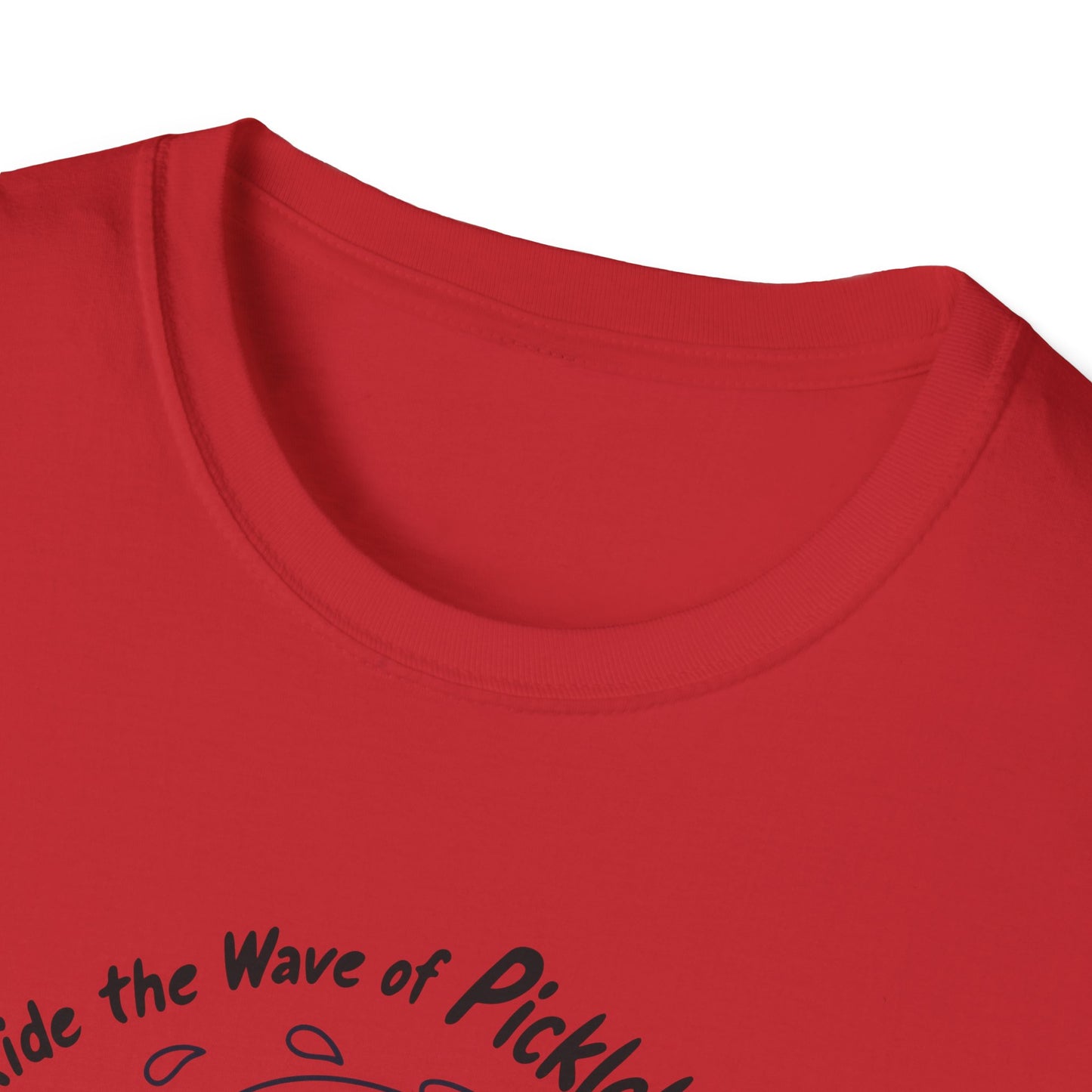 Men's Comfy Pickleball T-shirt - Ride the Wave of Pickleball