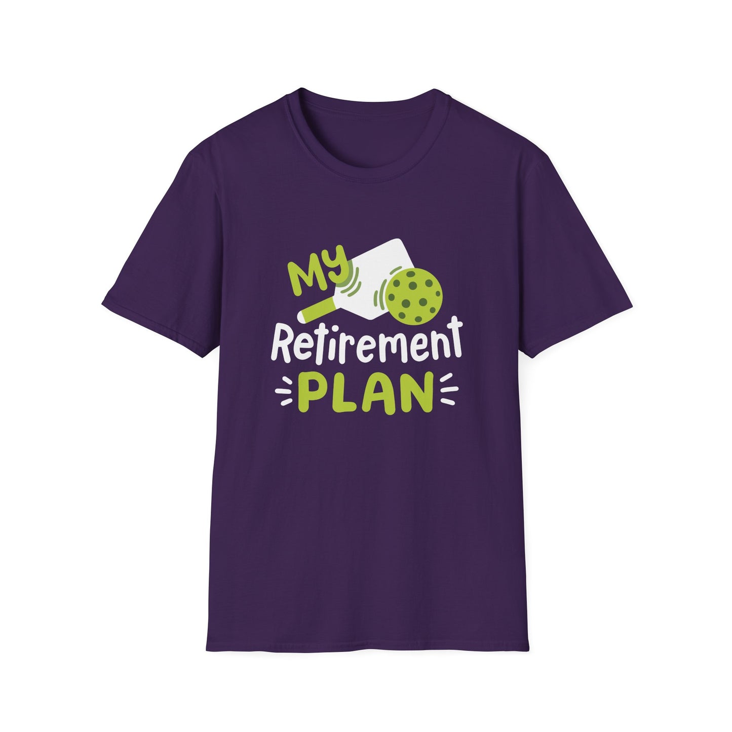 Women's Fun Pickleball T-shirt - My Retirement Plan