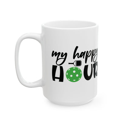 Pickleball Cheerful Mug - My Happy Hour