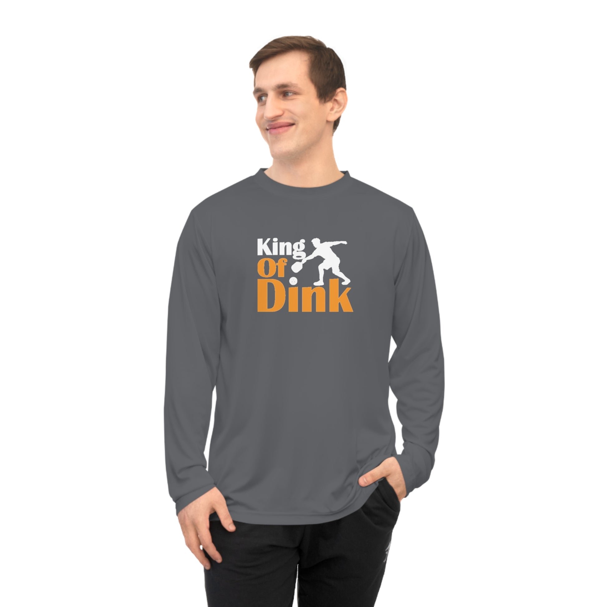 Men's Lightweight Pickleball Long Sleeves top - King of Dink