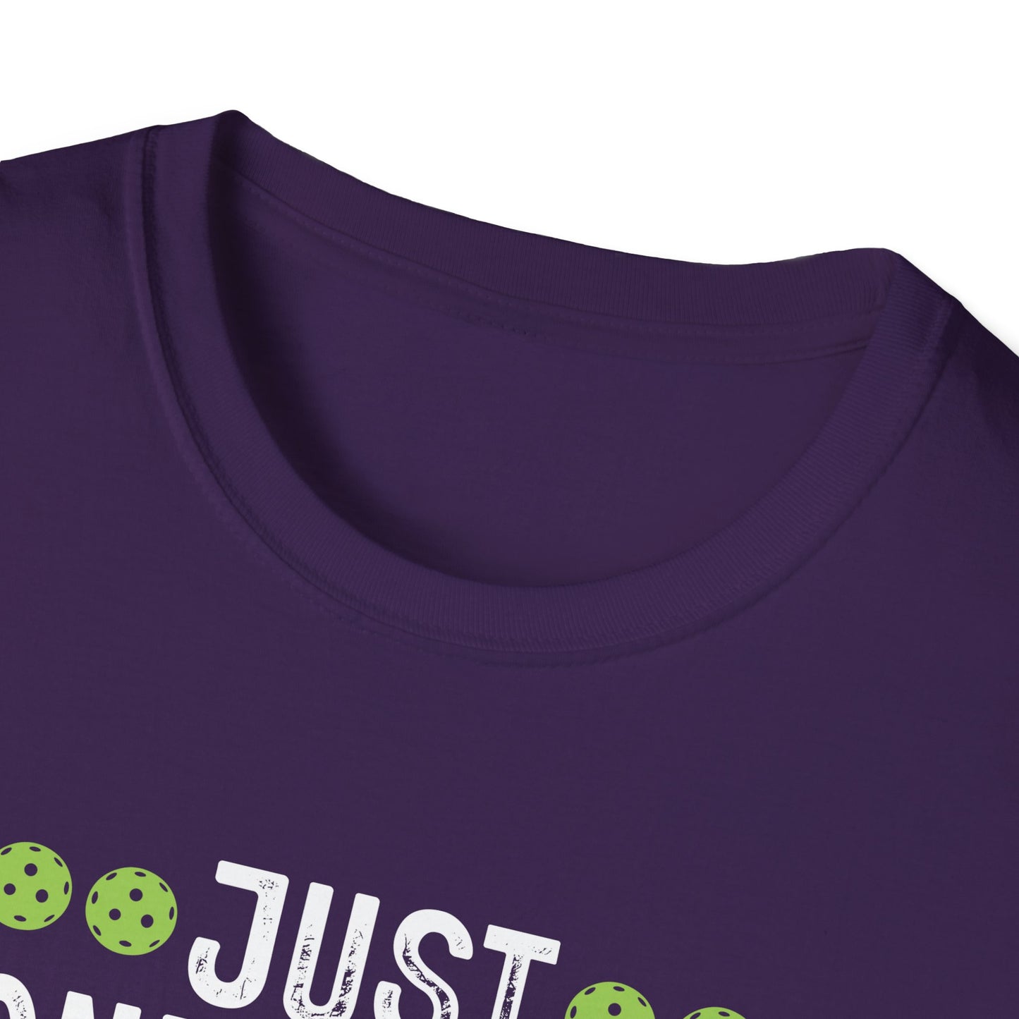 Men's Comfy Pickleball T-shirt - Just One More Game I Promise