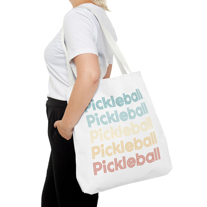Pickleball Playful Tote Bag - Pickleball Repeat