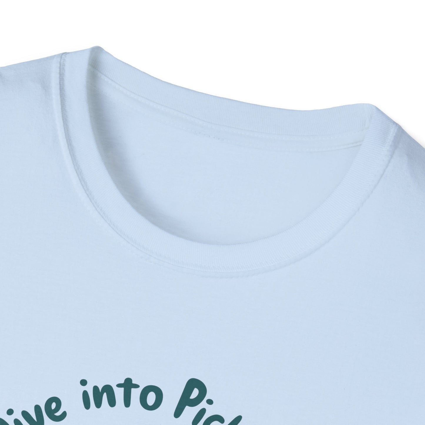 Women's Witty Pickleball T-shirt - Dive into Pickleball