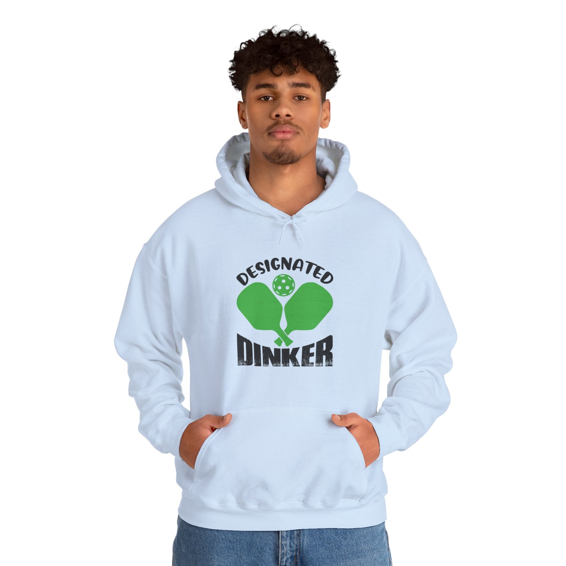 Men's Playful Pickleball Hoodie - Designated Dinker