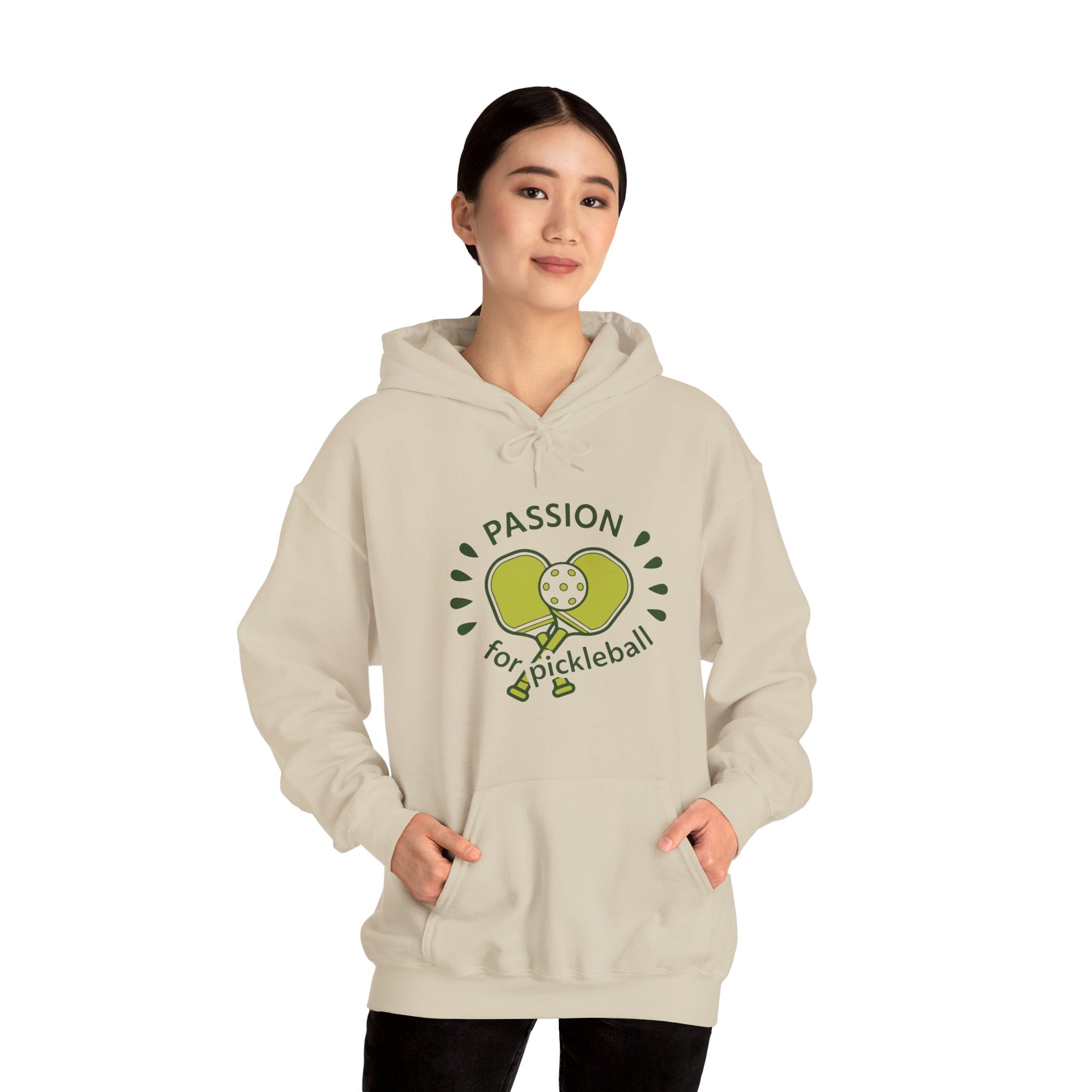Women's Cute Pickleball Hoodie - Passion for Pickleball