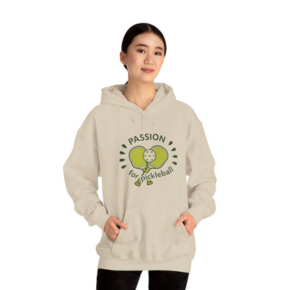Women's Cute Pickleball Hoodie - Passion for Pickleball