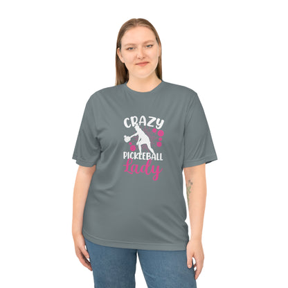Women's Sporty Pickleball T-shirt - Crazy Pickleball Lady