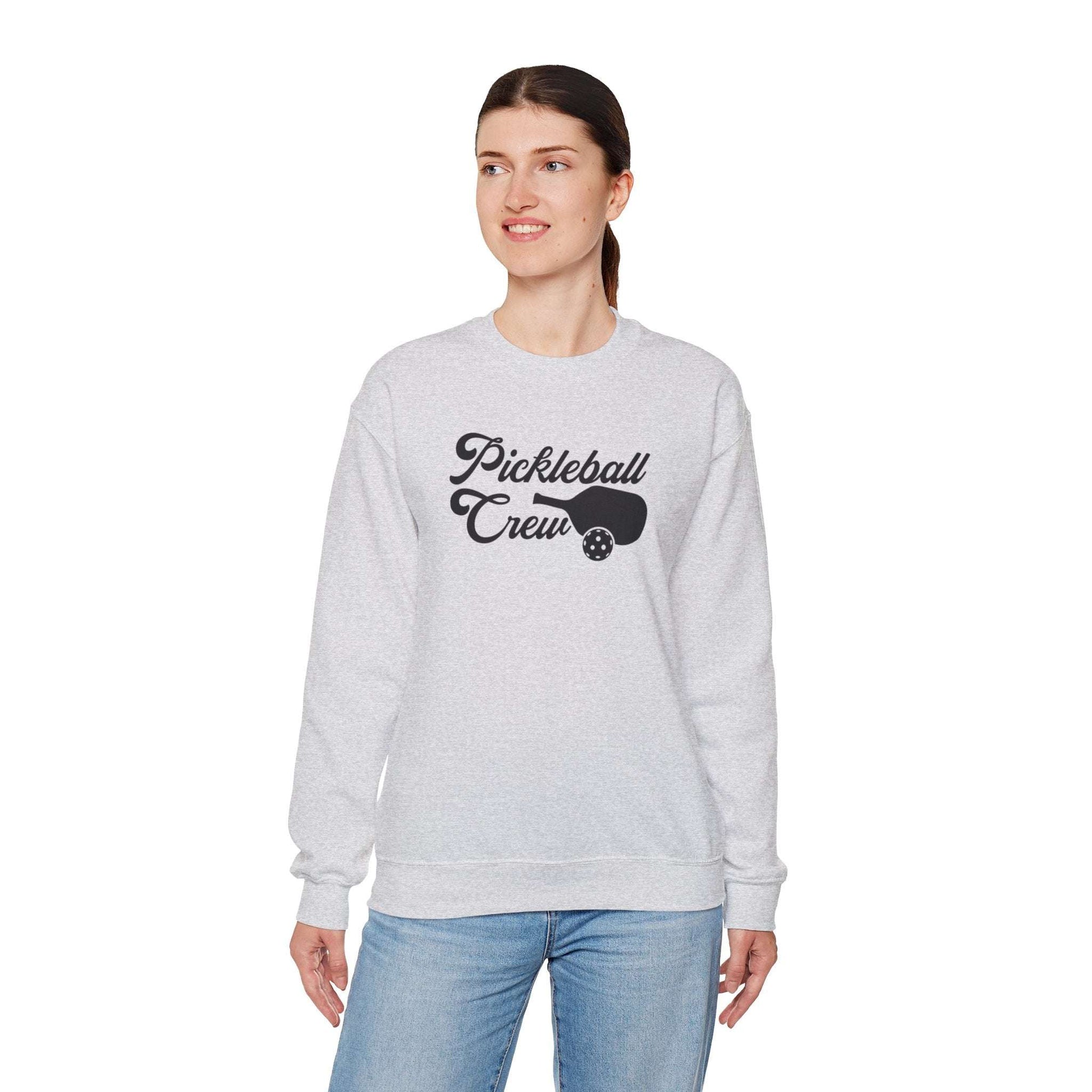 Women's Sporty Pickleball Sweatshirt - Pickleball Crew