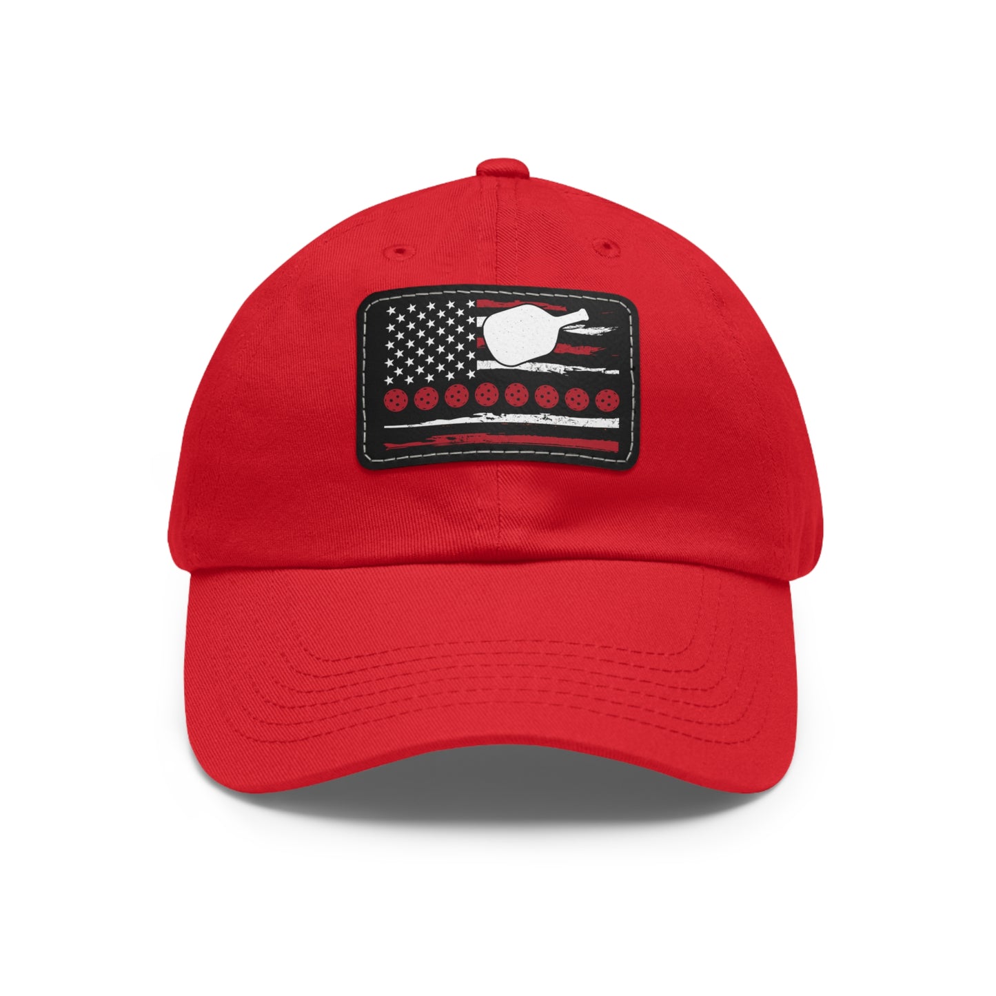 Pickleball Cool Cap - Paddle and American Flag