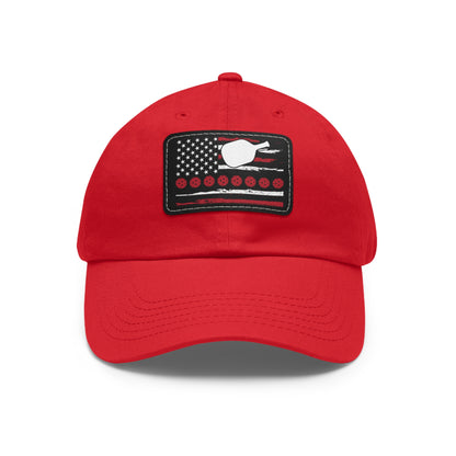 Pickleball Cool Cap - Paddle and American Flag
